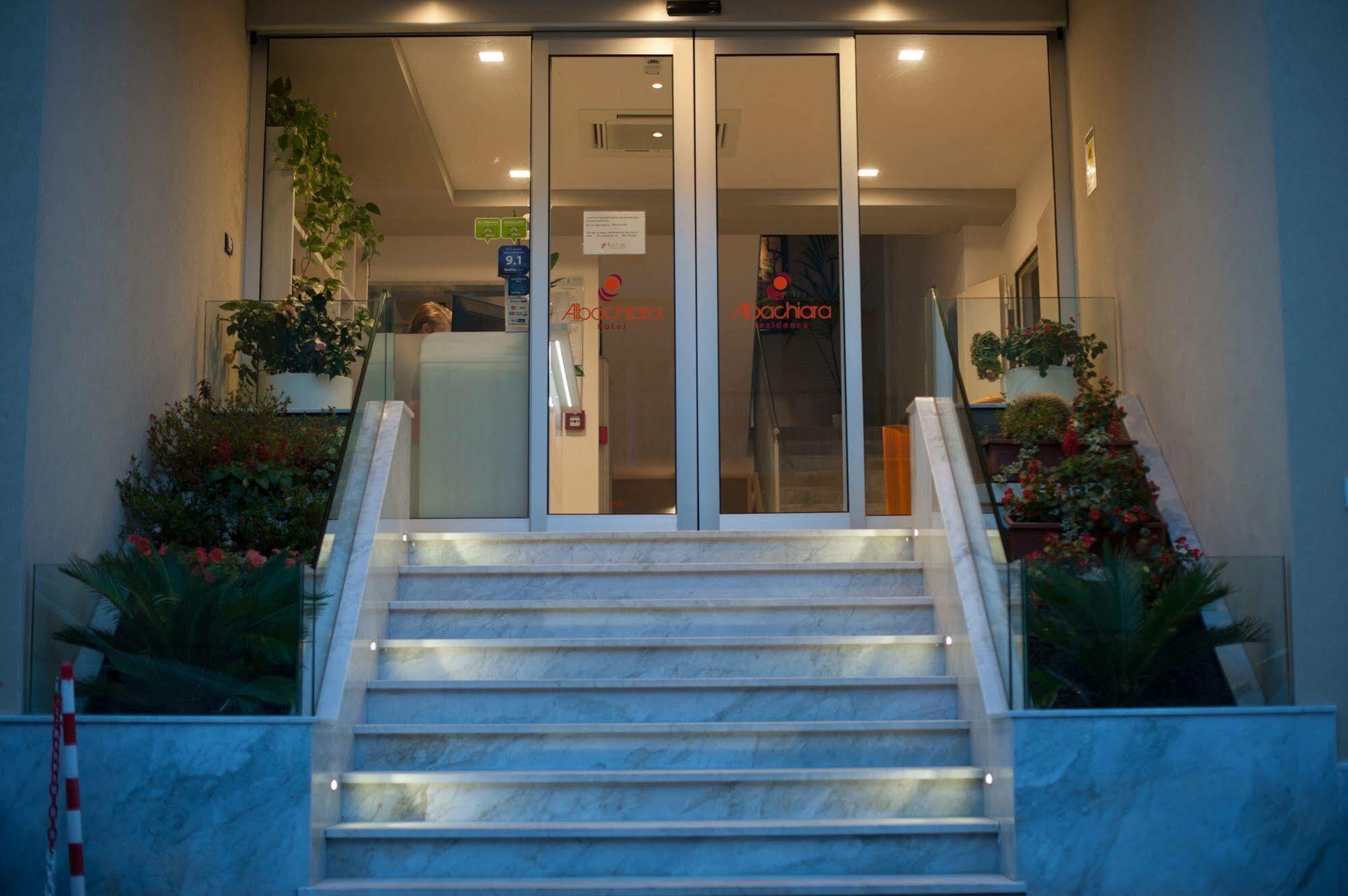 Residence Hotel Albachiara 리미니 외부 사진